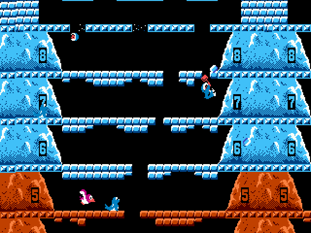 Ice Climber atari screenshot